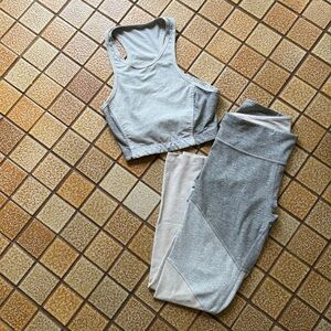 Outdoor Voices Tri grey SET Size M